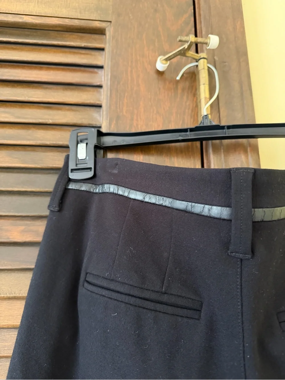 NYDJ Straight Leg Black Pant
